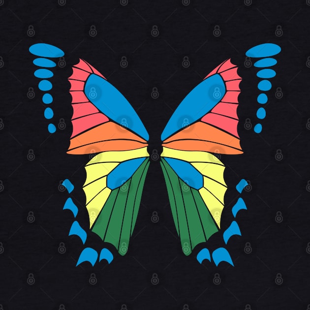 90s butterfly by ElectricPeacock